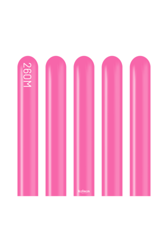 260K Kalisan Standard Fuchsia Latex Balloons 50ct