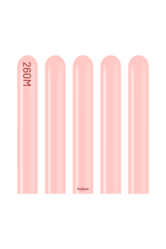 260K Kalisan Standard Baby Pink Latex Balloons 50ct