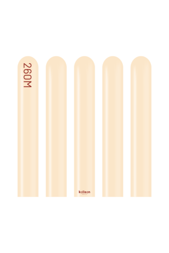 260K Kalisan Standard Blush Latex Balloons 50ct