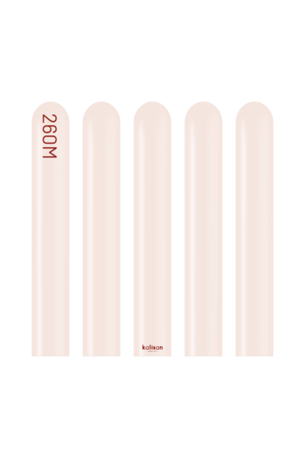 260K Kalisan Standard Pink Blush Latex Balloons 50ct