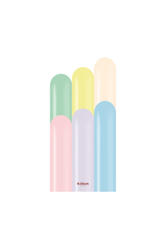 260K Kalisan Macaron Assorted Latex Balloons 50ct