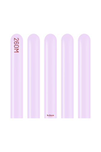 260K Kalisan Macaron Lilac Latex Balloons 50ct