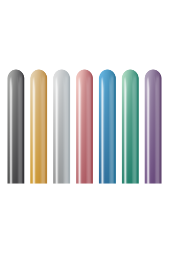 260K Kalisan Mirror Assorted Latex Balloons 50ct