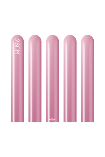 260K Kalisan Mirror Pink Latex Balloons 50ct