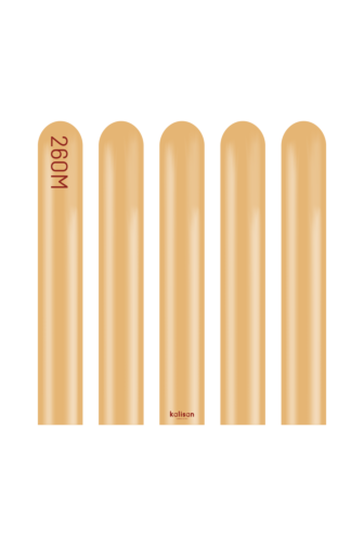 260K Kalisan Metallic Gold Latex Balloons 50ct