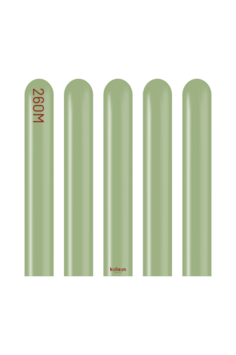 260K Kalisan Retro Eucalyptus Latex Balloons 50ct