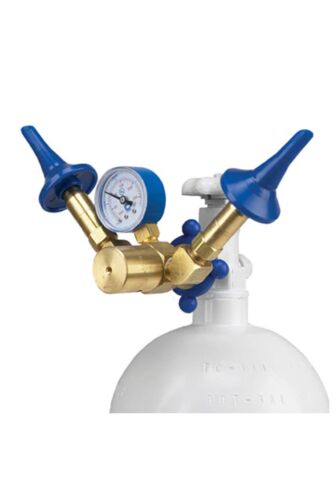 Dual Helium Balloon Inflator with Speed Valve