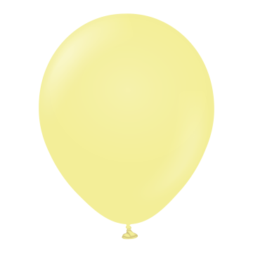 12" Macaron Yellow - 100CT