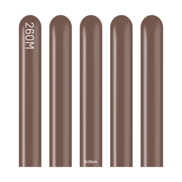 260M Standard Chocolate Brown - 50CT Nozzle Up