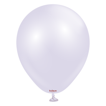 5 inch Kalisan Latex Balloons Aura Lavender Fog 50ct