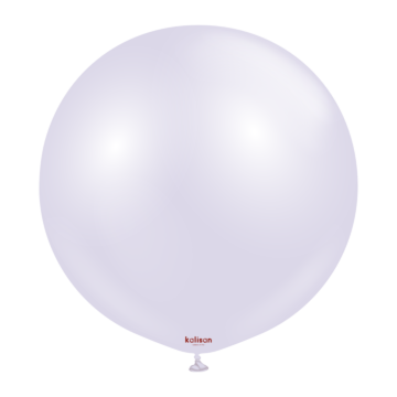 24 inch Kalisan Latex Balloons Aura Lavender Fog 2ct
