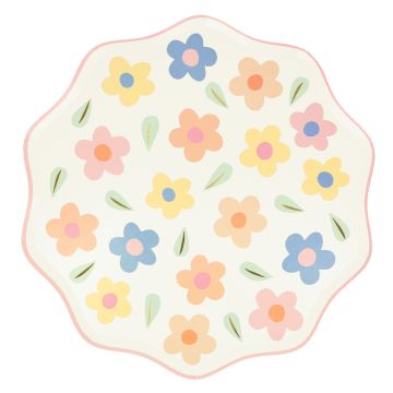 Happy Flowers Dinner Plates