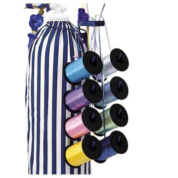 8-Spool Ribbon Dispenser for Balloons