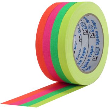 Pro Spike Stack 1/2" x 20yd Fluorescente 4-Pack