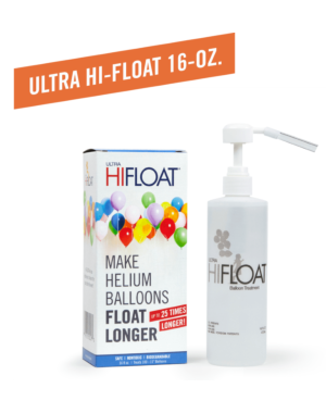 Ultra Hi‑Float 16 oz Balloon Treatment with Pump
