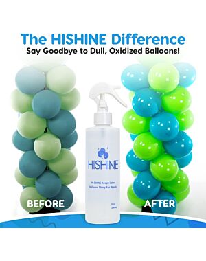 Hi‑Shine 8 oz Spray – Balloon Shine Bottle with Sprayer