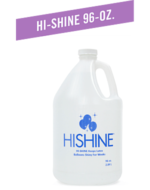 Hi‑Shine 96 oz Balloon Shine Spray Refill