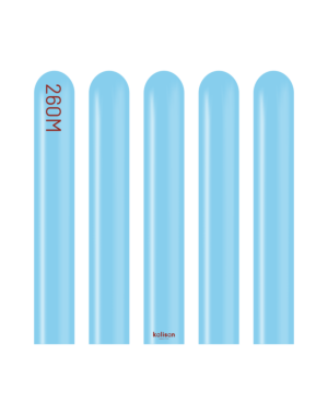 260K Kalisan Standard Baby Blue Latex Balloons 50ct