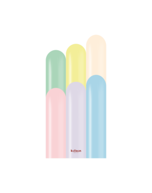 260K Kalisan Macaron Assorted Latex Balloons 50ct