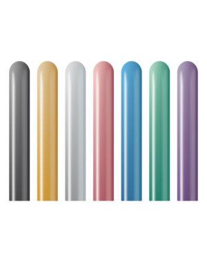 260K Kalisan Mirror Assorted Latex Balloons 50ct