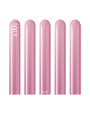260K Kalisan Mirror Pink Latex Balloons 50ct