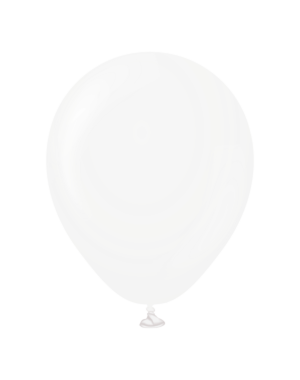 5" Kalisan Standard Transparent Latex Balloons 100ct
