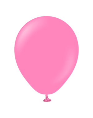 5" Kalisan Standard Queen Pink Latex Balloons 100ct