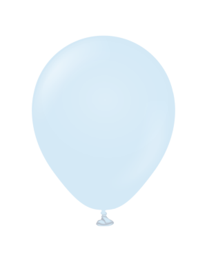 5" Kalisan Macaron Baby Blue Latex Balloons 100ct