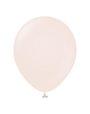 18" Kalisan Standard Pink Blush Latex Balloons 25ct
